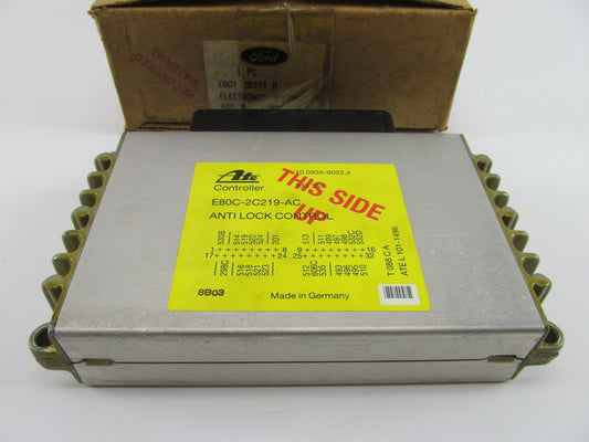 New OEM Ford E8OY-2B373-A ABS Control Module - 1988-1989 Lincoln Continental
