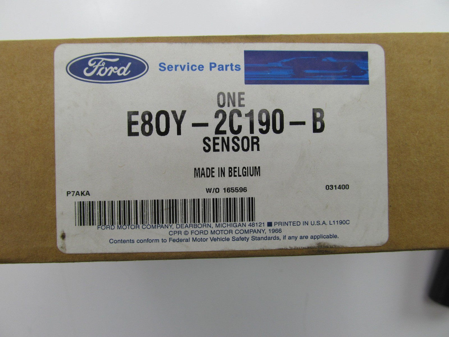 NEW GENUINE OEM Ford E8OY-2C190-B Rear Left ABS Wheel Speed Sensor  E80Y-2C190-B