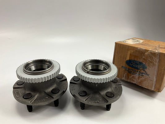 (2) NEW - OEM Ford E8OY-2C271-A REAR ABS Wheel Hub 1988-1989 Lincoln Continental