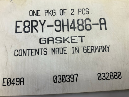 (2) NEW - OEM Ford E8RY-9H486-A Intake Manifold Gasket 1987-1989 Merkur Scorpio