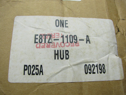 NOS OEM Ford E8TZ-1109-A Rear Wheel Hub - 1990-1991 F250 F350 SUPERDUTY VERIFY #