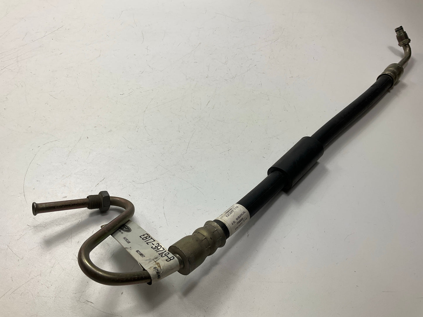 NEW - OEM Ford E8TZ-3A719-B Power Steering Pressure Line Hose
