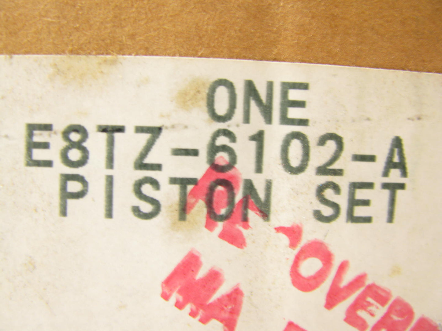 NEW - OEM Ford E8TZ-6102-A Engine Piston .030'' 1988-1994 7.3L-V8 Diesel