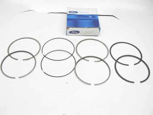 DOES 2 PISTONS - NEW GENUINE E8TZ-6148-AA Ford 7.3L DIESEL STANDARD Piston Rings