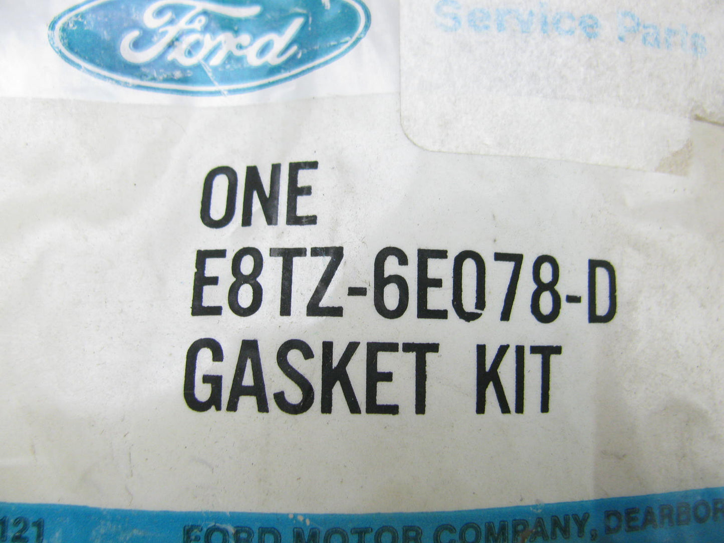 OEM Ford E8TZ-6E078-D Engine Conversion Gasket Set  (Lower Oil Pan Gaskets) 5.8L