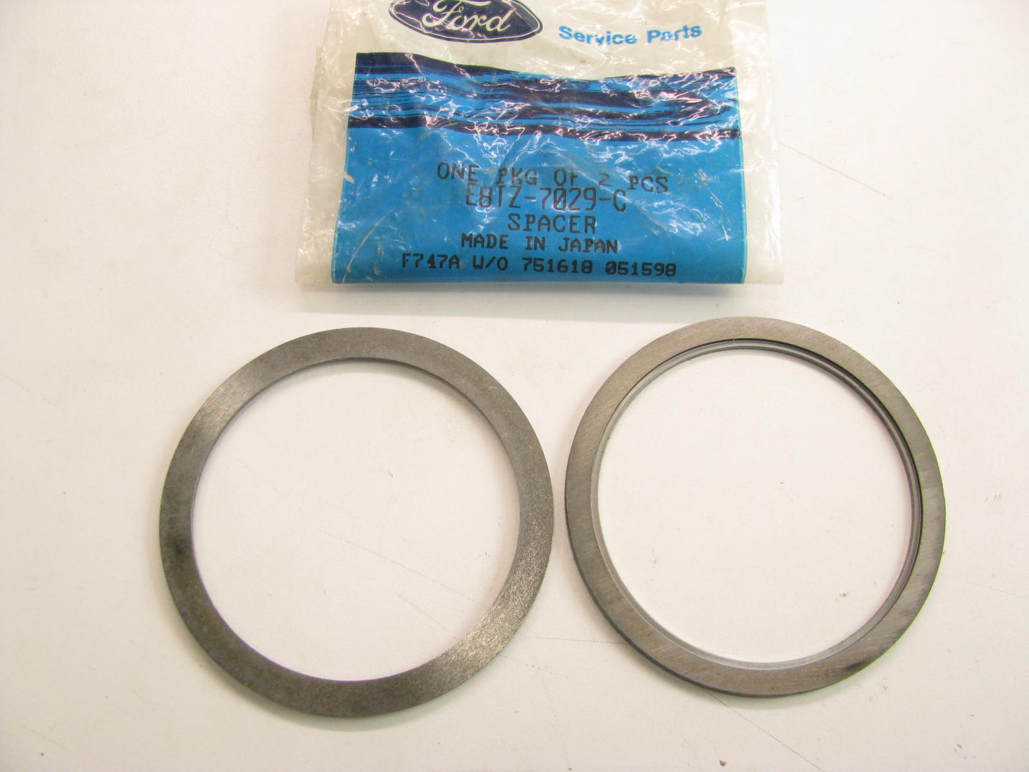 (2) Ford OEM E8TZ-7029-C Manual Transmission Input Bearing Shim 1988-1989 TK5