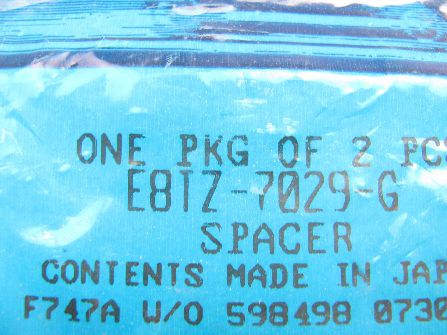 (2) NEW - OEM Ford E8TZ-7029-G Transmission Input Bearing Spacer 3.1mm TK5