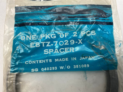 (2) NEW - OEM Ford E8TZ-7029-X Front Input Bearing Spacer, 2.3mm - TK5 5-Speed