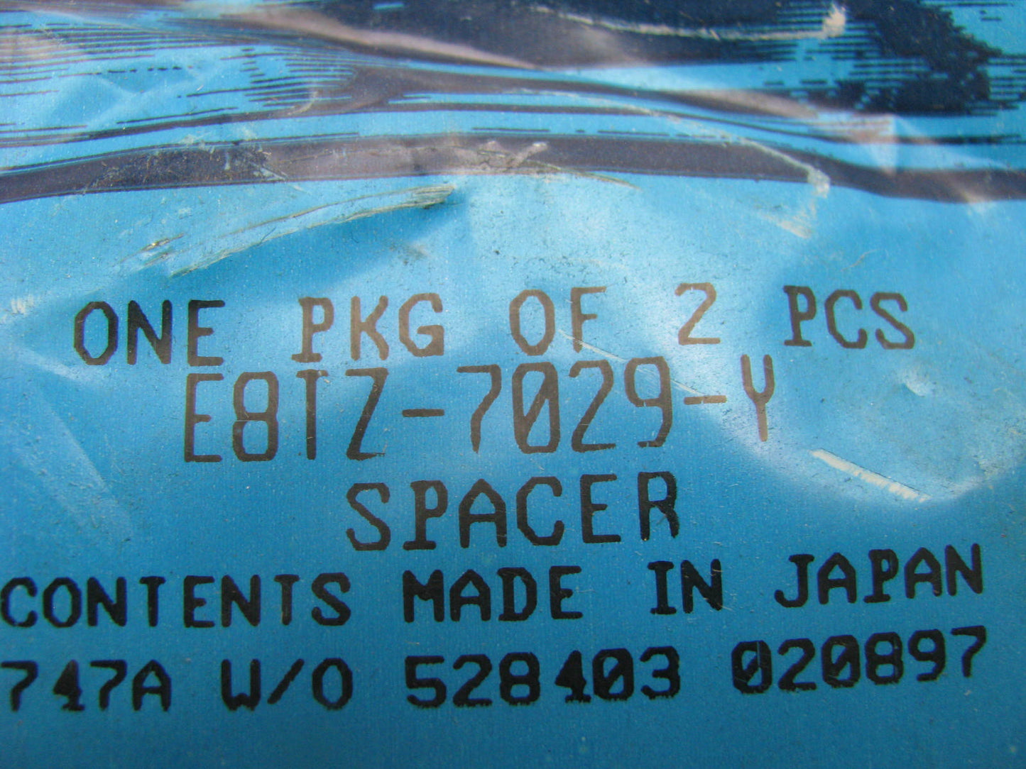 (2) NEW - OEM Ford E8TZ-7029-Y Transmission Input Bearing Spacer 2.4mm TK5