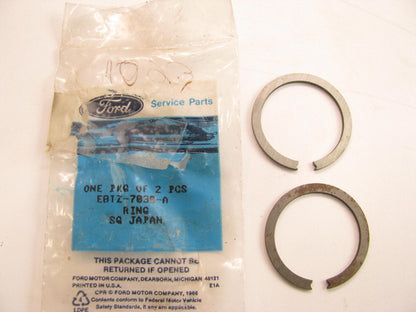 (2) Ford OEM E8TZ-7030-A Transmission Input Shaft Bearing Retaining Ring For TK5