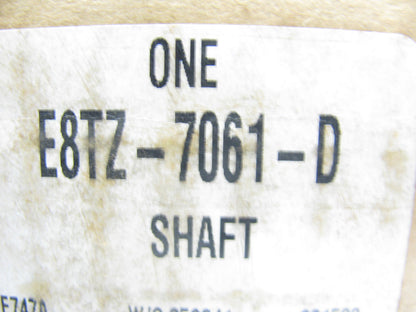 NEW - OEM Ford E8TZ-7061-D Manual Transmissions Main Shaft - 1987-1995 M5R2 4WD