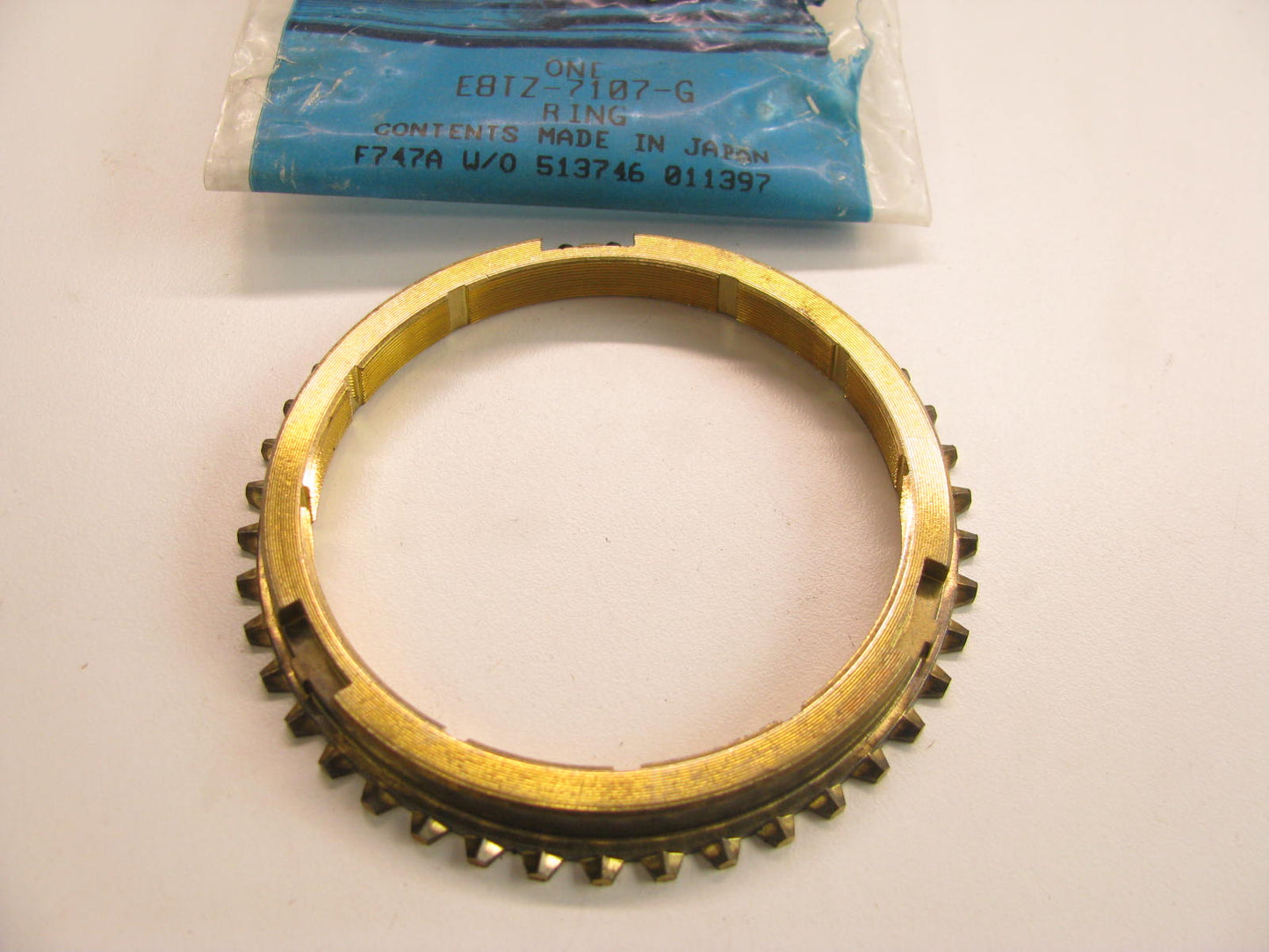 NEW - OEM Ford E8TZ-7107-G Transmission 2nd Speed Synchronizer Ring 1988-92 M5R1