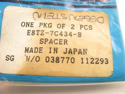 (2) Ford E8TZ-7C434-B Countershaft Front Bearing Spacer - 2.4mm 1988 TK5 M5R1