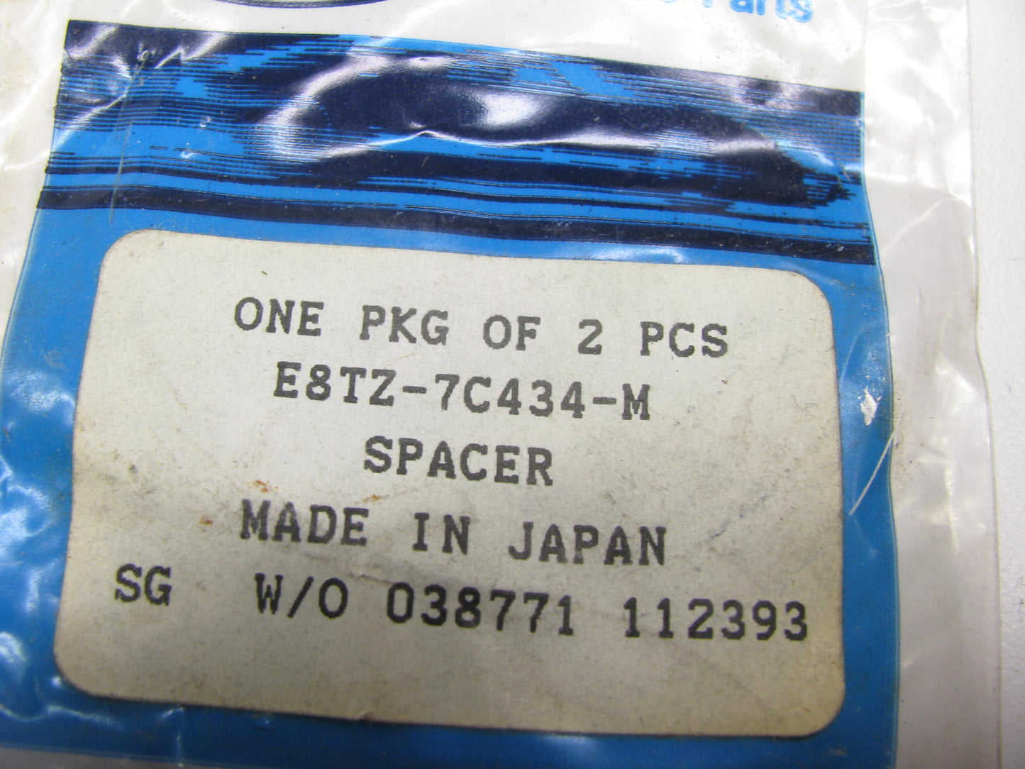 (2) NEW - OEM Ford E8TZ-7C434-M Countershaft Front Bearing Spacer, 3.3mm For TK5