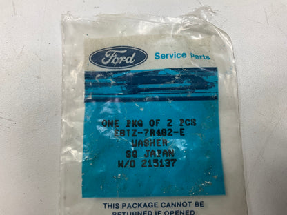 (2) NEW Ford E8TZ-7R482-E Transmission Countershaft Thrust Washer Half 3.4mm TK5