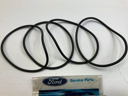 (4) NEW - OEM Ford E8TZ-9160-A Fuel Sediment Bowl Seal 1988-1991 7.3L-V8 Diesel
