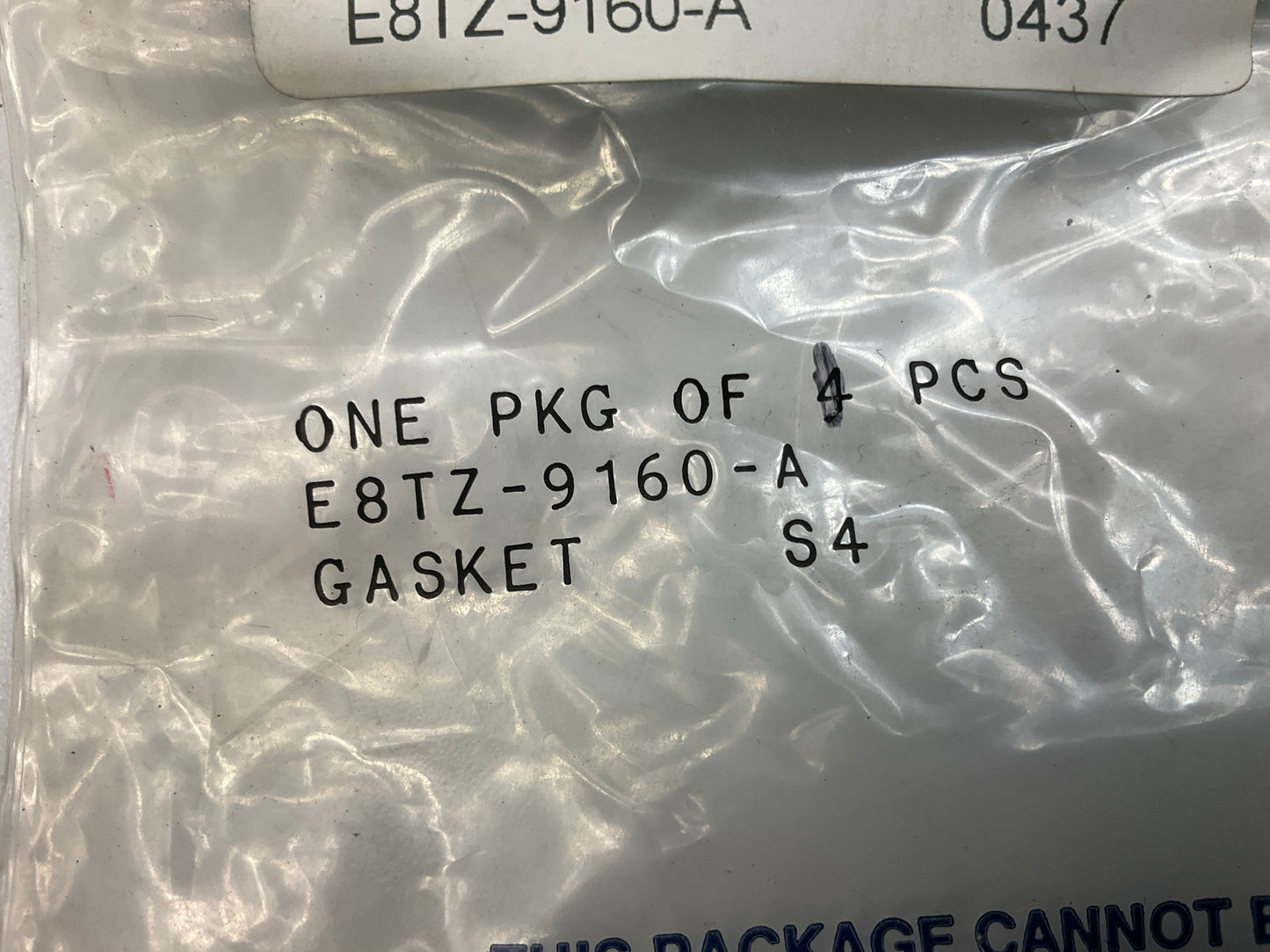 (4) NEW - OEM Ford E8TZ-9160-A Fuel Sediment Bowl Seal 1988-1991 7.3L-V8 Diesel