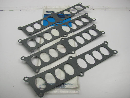 (4) NEW - OEM Ford E8TZ-9H486-A Fuel Injection Plenum Gasket 1988-1997 5.8L 351W
