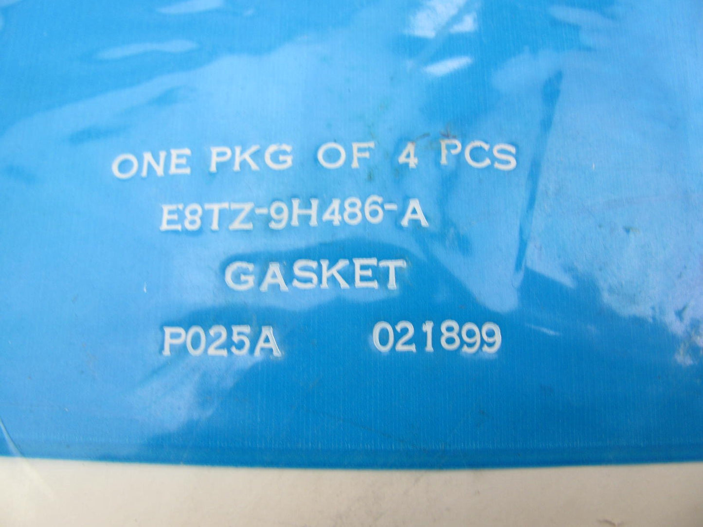 (4) NEW - OEM Ford E8TZ-9H486-A Fuel Injection Plenum Gasket 1988-1997 5.8L 351W