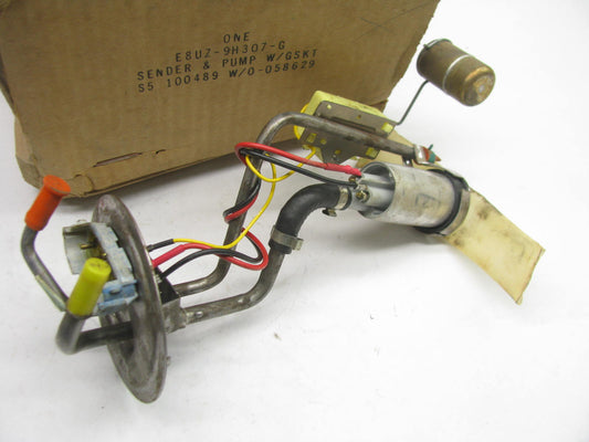 NOS - OEM Ford E8UZ-9H307-G Electric Fuel Pump & Sender Assembly 16 Gal. Midship