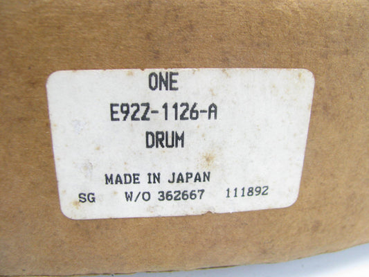 (2) NEW GENUINE OEM Ford E92Z-1126-A Rear Brake Drums