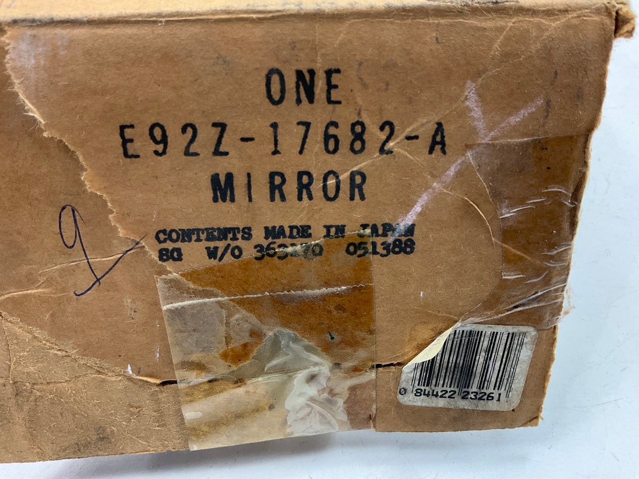 NOS - OEM Ford E92Z-17682-A Right Passenger Side Manual Door Mirror 1989 Probe