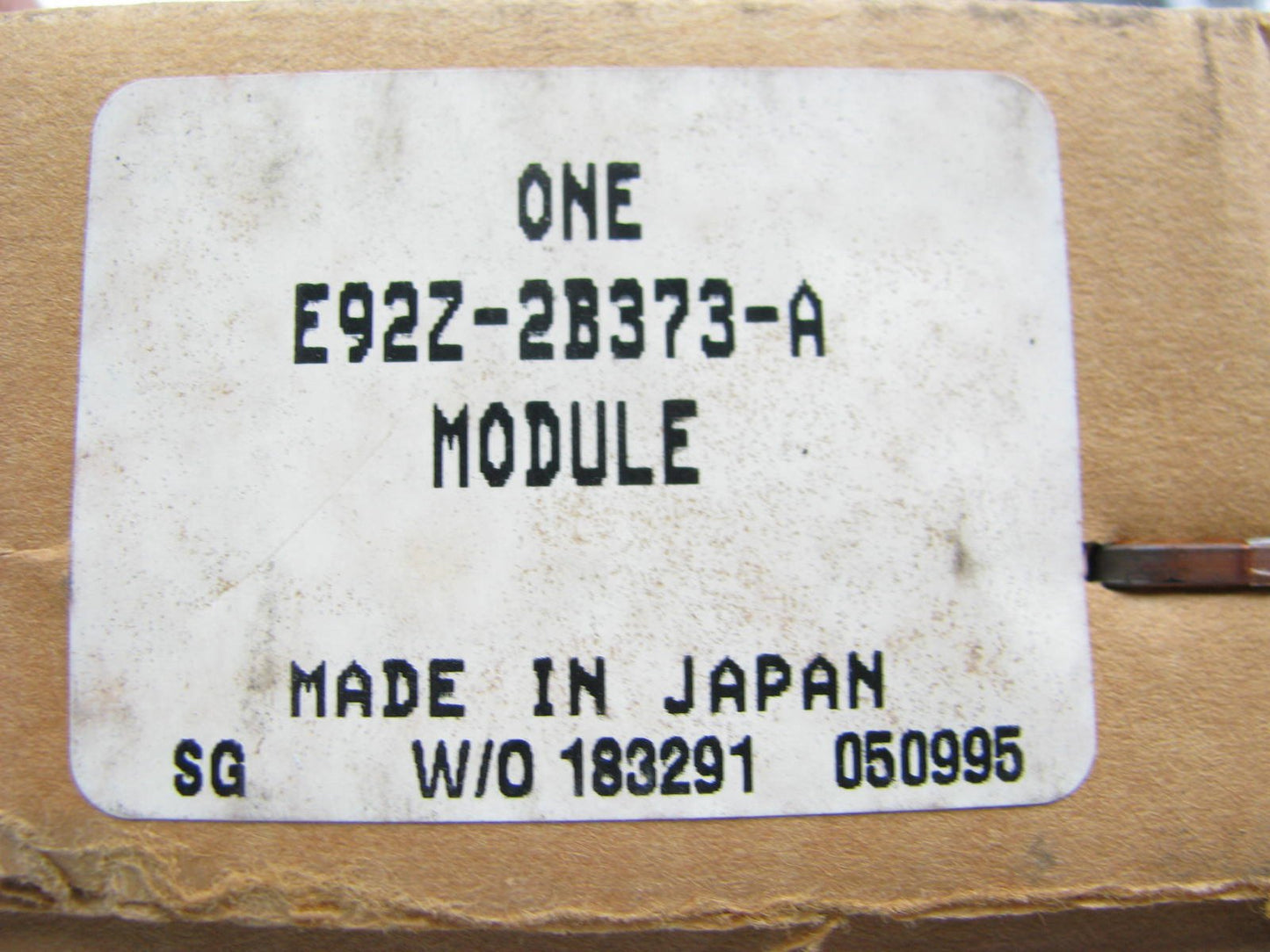 NEW OEM Ford ABS Control Module 1989-1991 Ford Probe E92Z-2B373-A / G350-67-650