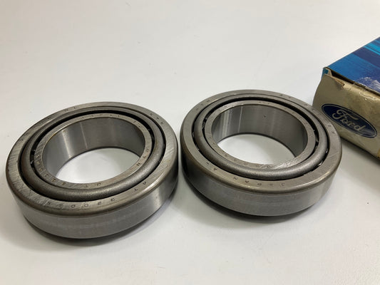 (2) NEW GENUINE Ford E92Z-4221-B Transaxle Differential Bearings NTN 4T-32008X