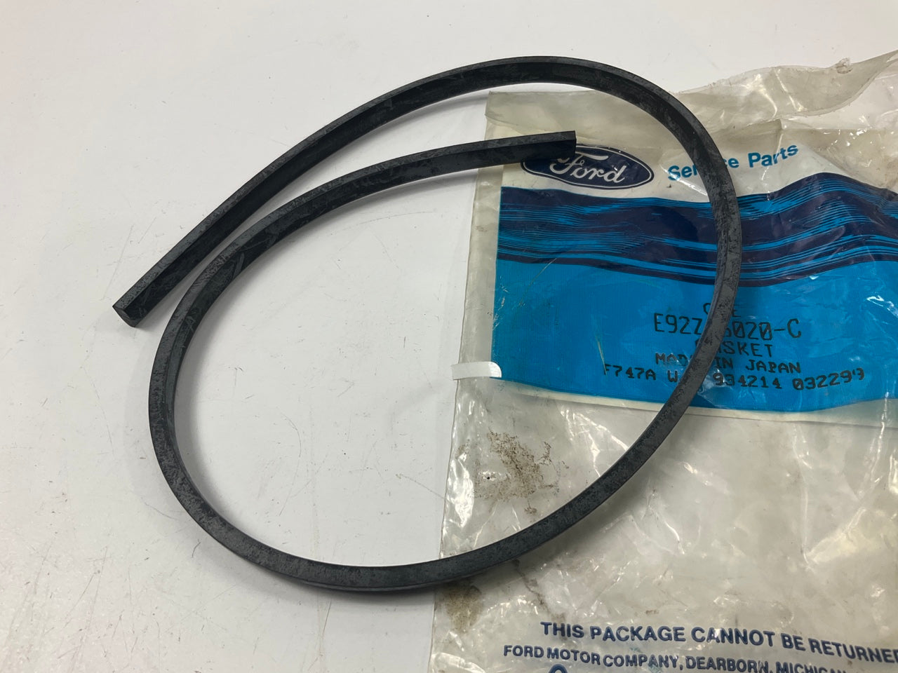 NEW - OEM Ford E92Z-6020-C Outer Upper Timing Cover Gasket 1989-92 Probe 2.2L-L4