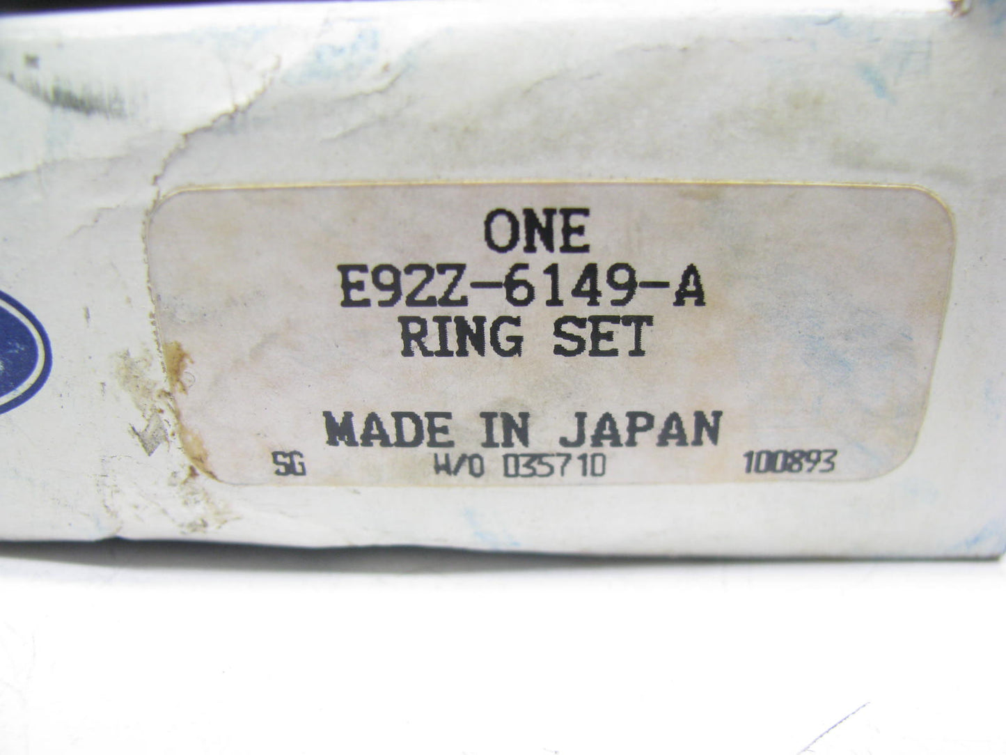 NEW - OEM Ford E92Z-6149-A Piston Rings - Standard 1989-1992 Probe 2.2L-L4