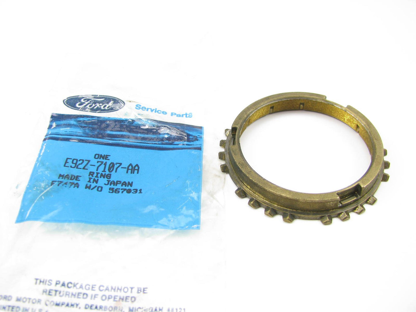 Ford E92Z-7107-AA Manual Transmission Reverse Synchronizer Ring - Probe 5SPD