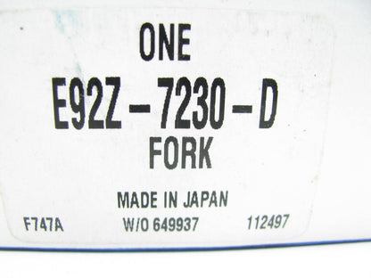 NEW - OEM Ford E92Z-7230-D Manual Trans 3-4 Shift Fork 1989-92 Probe 2.2L Turbo