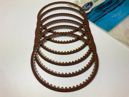 (6) NEW - OEM Ford E92Z-7B164-C Transmission Reverse Clutch Friction Plate, 4EAT