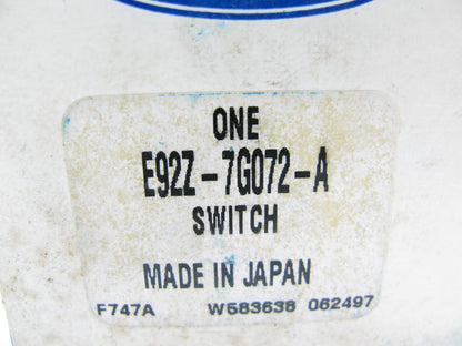 NEW - OEM Ford E92Z-7G072-A Back Up Lamp Switch Assembly