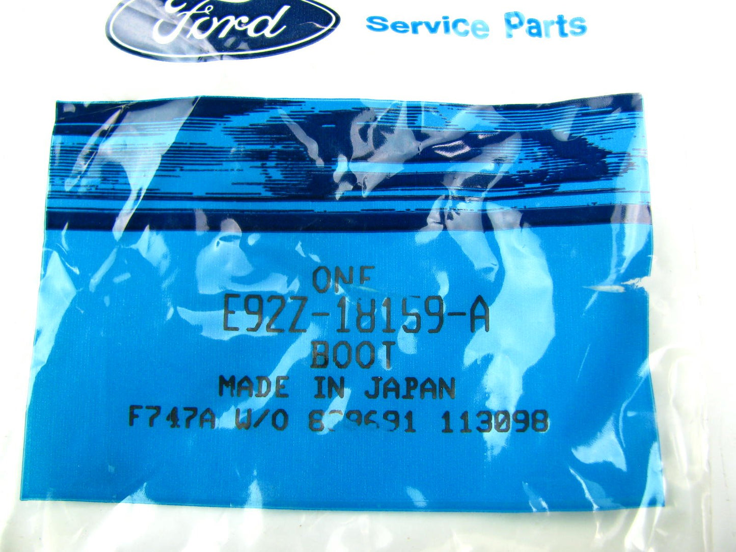 NOS 1989-1992 Ford Probe Rear Suspension Strut Cover Boot # E92Z18159A