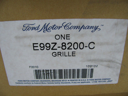 NEW OLD STOCK - Genuine OEM Ford E99Z-8200-C Grille - 1989-1991 Aerostar Van