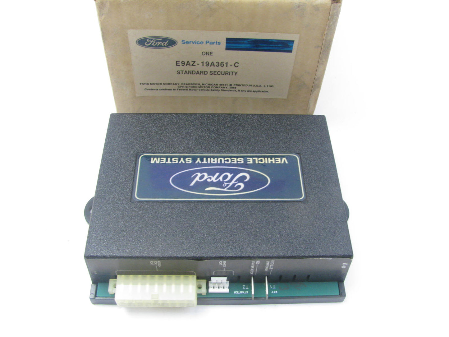 NEW - OEM Ford E9AZ-19A361-C Anti-Theft Electronic Module - Standard System