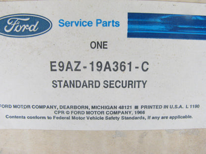 NEW - OEM Ford E9AZ-19A361-C Anti-Theft Electronic Module - Standard System