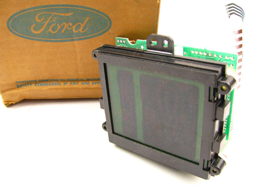 REMAN - OEM Ford E9DZ-10E848-AR Digital Fuel Gauge Display Module 1986-88 Taurus