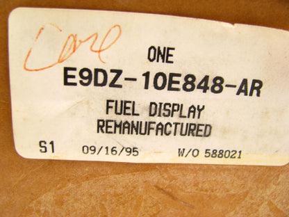 REMAN - OEM Ford E9DZ-10E848-AR Digital Fuel Gauge Display Module 1986-88 Taurus