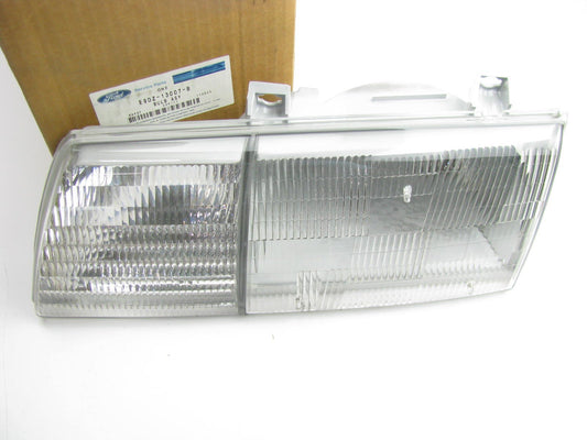 NEW OEM 1989-1991 Ford Taurus Left Drivers Side Headlight Headlamp E9DZ-13007-B