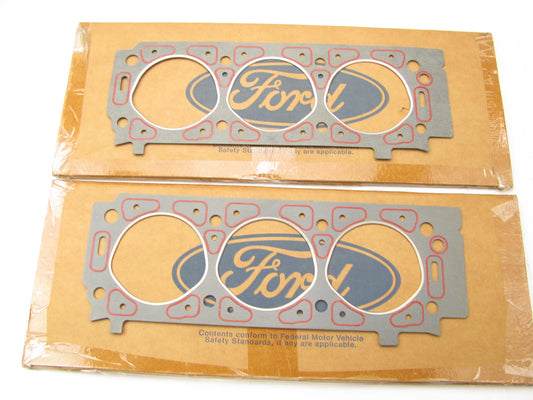 (2) NEW GENUINE OEM Ford E9DZ-6051-B Head Gaskets 86-07 Ford 3.0L VULCAN OHV V6