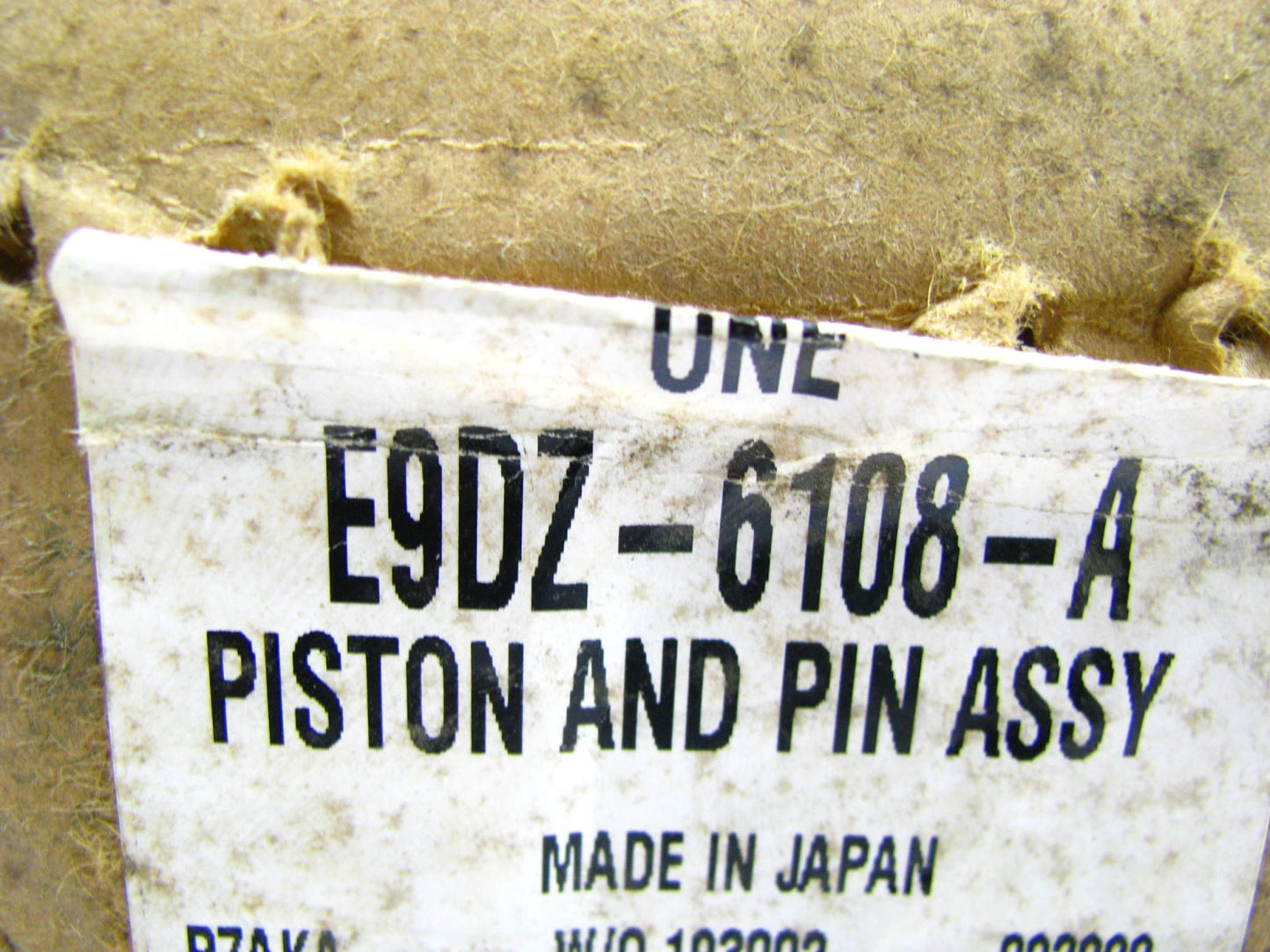 (1) NEW OEM Ford E9DZ-6108-A Piston - 1989-1995 Taurus SHO 3.0L V6 RIGHT BANK