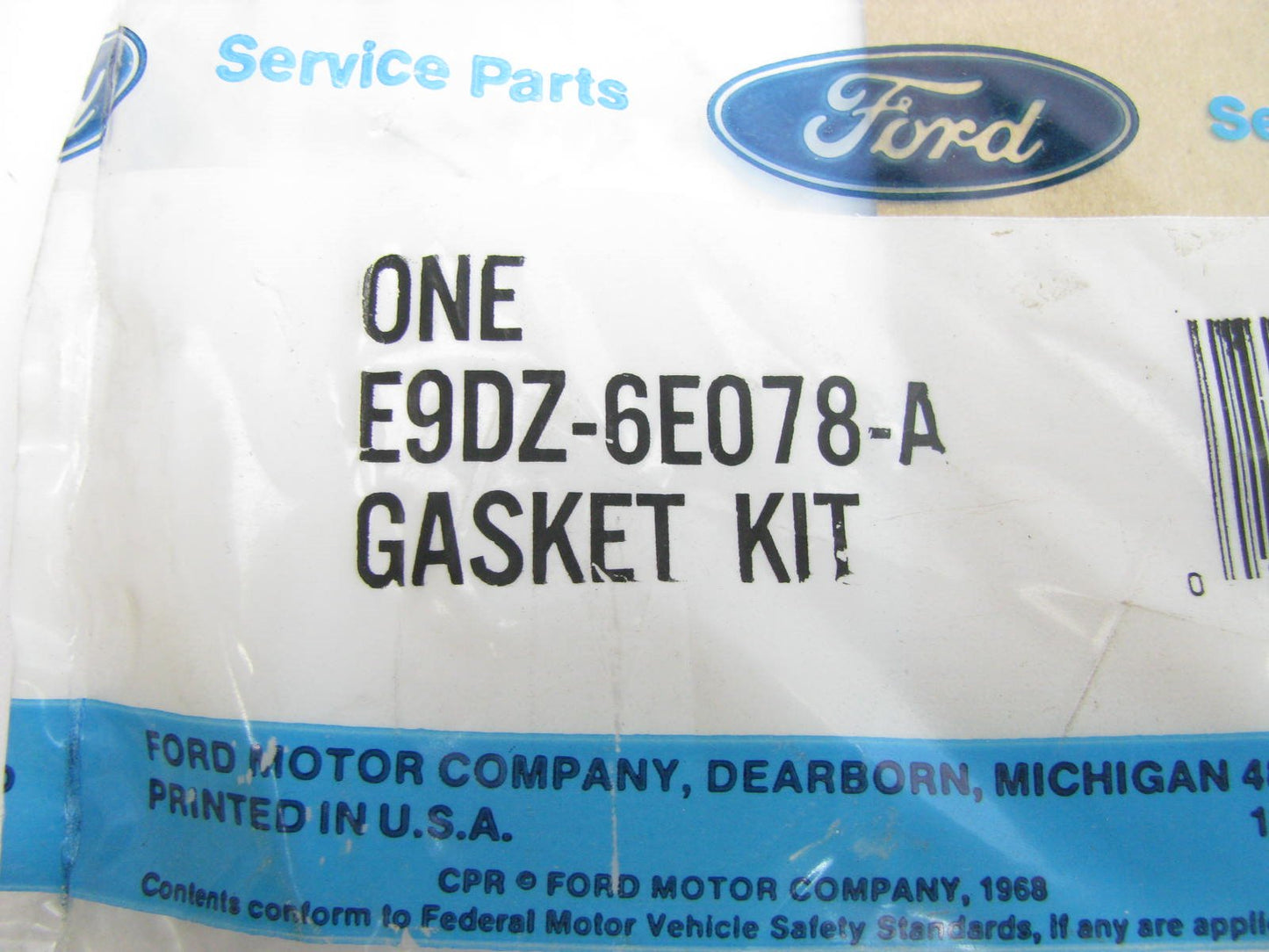 NEW GENUINE Ford E9DZ-6E078-A Engine Conversion (Lower) Gasket Set 90-99 3.8L V6