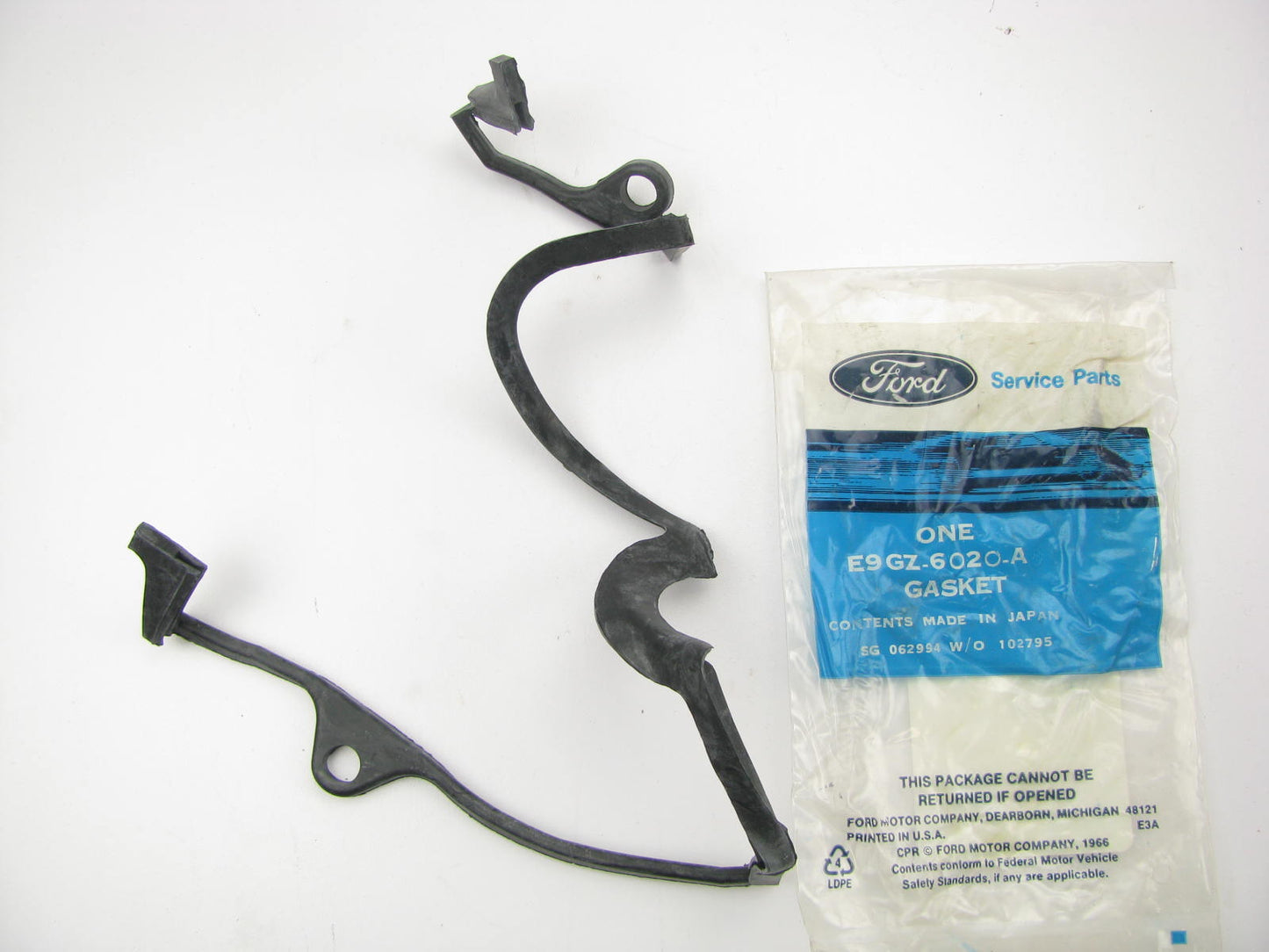 NEW - OEM Ford E9GZ-6020-A Lower Timing Cover Gasket 1988-1997 1.3L 1.6L-L4