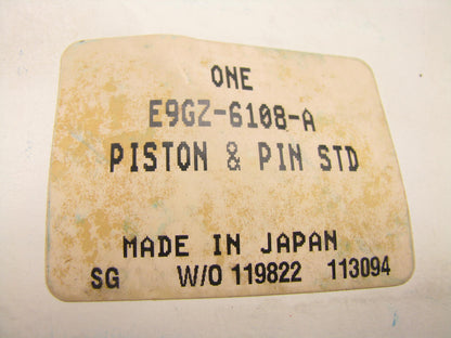 NEW - OEM Ford E9GZ-6108-A Engine Piston STD 1988-1989 Mercury Tracer 1.6L-L4