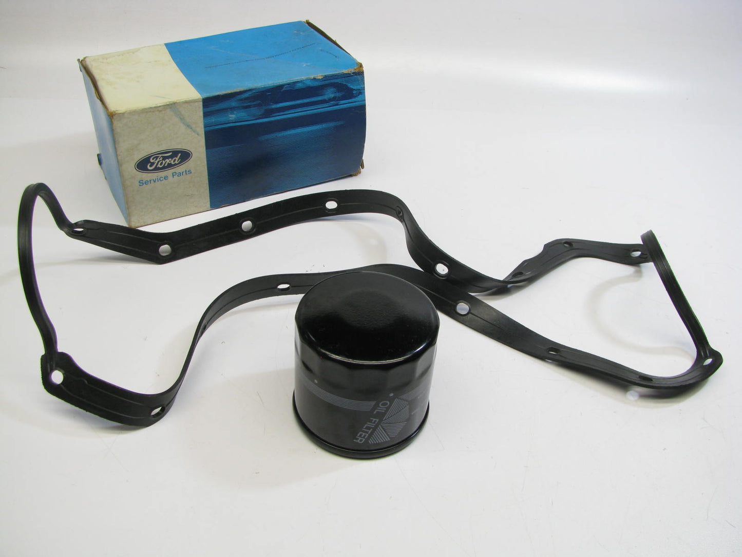 NEW - OEM Ford E9GZ-6A666-B Oil Pan Gasket & Filter 1987-89 Mercury Tracer 1.6L