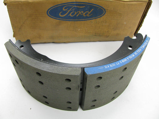 (1) NEW GENUINE OEM Ford E9HZ-2218-C Heavy Duty Truck 16.5x7'' Rear Brake Shoe