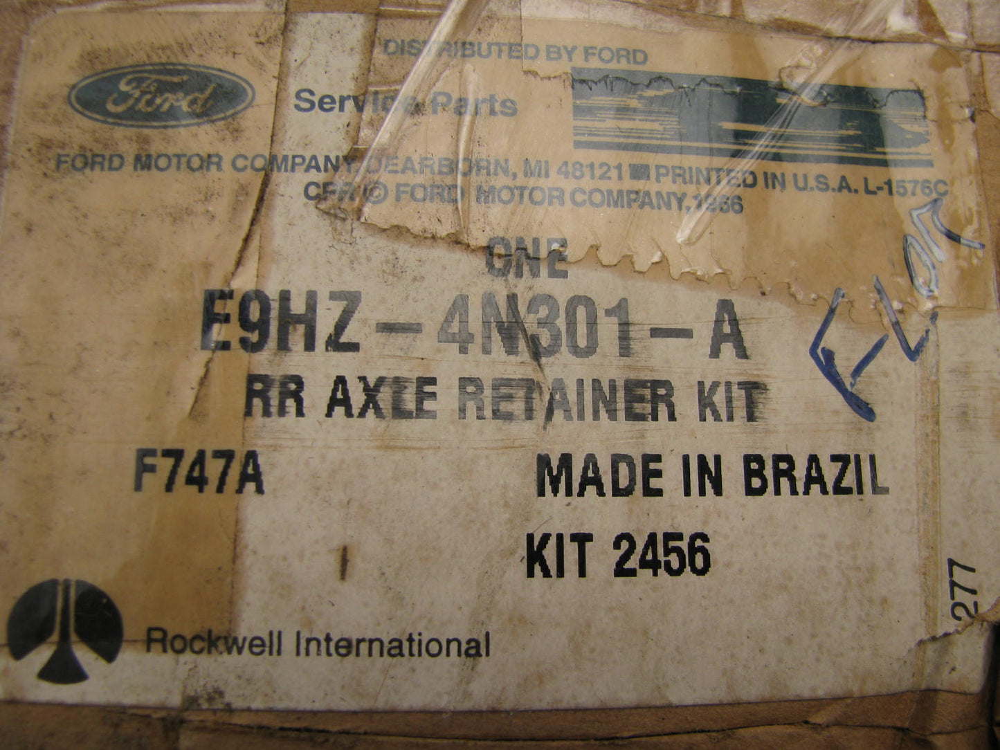 Ford Truck Rear Axle Sliding Differential Retainer