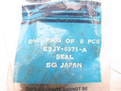 (8) NEW - OEM Ford E9JY-6571-A Engine Valve Stem Oil Seals 91-94 Capri 1.6L DOHC